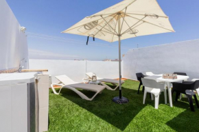 PINK SUNRISE-Atico con piscina comunitaria y solarium-Parking Free